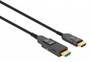 Manhattan HDMI LWL St-St/(Micro)HDMI Stecker 4K@60Hz 70m (355544)