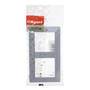 Legrand VLIFE 2FACH RAHMEN ALUMINIUM (754132)