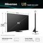 Hisense Braunware FERNSEHER 85Z, MINI-LED 165HZ (85U8Q)