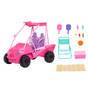 Mattel Barbie Mysteries: Beach Detectives Ultimativer Strand-Buggy Spielset mit mehr als 10 Zubehört