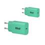 Club 3D Club3D Lifestyle Ladegerät USB-C 30Watt, 2Stk  grün retail (CAC-3024)