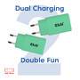 Club 3D Club3D Lifestyle Ladegerät USB-C 30Watt, 2Stk  grün retail (CAC-3024)