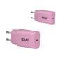 Club 3D Club3D Lifestyle Ladegerät USB-C 30Watt, 2Stk  pink retail (CAC-3021)
