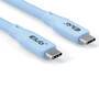 Club 3D Club3D Lifestyle USB-C Kabel  PD 240W,20Gbps  2m blau  St/St retail (CAC-3003)