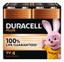 Duracell 9 VOLT BLOCK   PLUS (MN 1604/4STK LR61 9V)