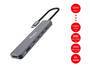 Equip Adapter USB-C->HDMI/3xUSB-C/USB-A  4K/ 60Hz 0.25m Alu. (133500)
