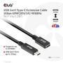 Club 3D Kabel USB 3.2 Typ C 1m Verlängerung 5Gbps St/Bu retail - Cable - Digital