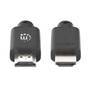 Manhattan 4K60 HDMI 2.0 Kabel 3 m 18 Gbit/s  schwarz (356664)