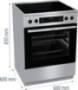 Gorenje Großgeräte STANDHERD  ELEKTRO      60CM (GECS6C70XPA       ED)