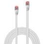 LINDY Patchkabel Cat6 U/FTP Flachband weiß 5.00m (47564)