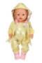 Zapf BABY born Regen-Outfit 43cm