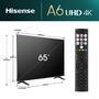 Hisense Braunware 65Z FERNSEHER UHD (65A6N)