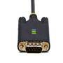 STARTECH.COM 1m USB auf Seriell Adapter COM-Retention FTDI USB-A zu DB9 Kabel USB RS232 Wechselbare 