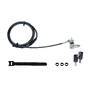 STARTECH.COM Universal Laptop Lock 6.6ft Security Cable For Notebook Compatible w/ Noble Wedge/Nano/