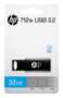 HP 32GB 712w Black USB 3.2 Flash Drive (HPFD712B-A-32)