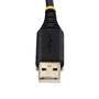 STARTECH.COM 2m USB auf Seriell Adapter COM-Retention FTDI USB-A zu DB9 Kabel USB RS232 Wechselbare 