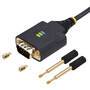 STARTECH.COM 2m USB auf Seriell Adapter COM-Retention FTDI USB-A zu DB9 Kabel USB RS232 Wechselbare 