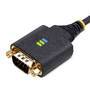 STARTECH.COM 2m USB auf Seriell Adapter COM-Retention FTDI USB-A zu DB9 Kabel USB RS232 Wechselbare 