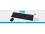 SANDBERG Wireless Office Desktop Set Nord schwarz (631-20)