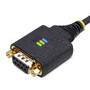STARTECH.COM 2m USB Null Modem Kabel USB Seriell Adapter COM Retention FTDI USB RS232 Wechselbare DB