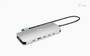I-TEC USB-C Metal NanoDock 2xHDMI 1xUSB-C Video 1xGLAN 1xAudio/Mic 1xSD/microSD 1xUSB 3.2 3xUSB-C 3.