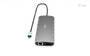 I-TEC USB-C Metal NanoDock 2xHDMI 1xUSB-C Video 1xGLAN 1xAudio/Mic 1xSD/microSD 1xUSB 3.2 3xUSB-C 3.