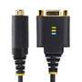 STARTECH.COM 30cm USB Null Modem Kabel USB Seriell Adapter COM Retention,FTDI USB RS232 Wechselbare 