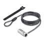 STARTECH.COM Schlankes Nano Slot Laptopschloss 1,5m Kabelschloss Diebstahlschutz fur Notebook/Comput