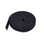 STARTECH.COM 22,8m Klettbandrolle schwarz 12,7mm breit zuschneidbar wiederverwendbare Kabelbinder Kl