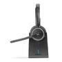 LINDY L118 Kabelloses Büro-Headset mit Ladestation, Plug/Pla (20450)