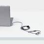 STARTECH.COM 3-in-1 Laptopschloss 2m Master Key Sicherheitsschloss Noble Wedge/Nano/K-Slot Schlussel