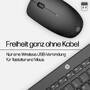 HP Inc. HP Tastatur 230 Tastatur-und-Maus-Set - Deutsch (18H24AA#ABD)
