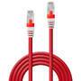 Lindy Cat.6 (A) SSTP / S/FTP PIMF Premium 5.0m - 5 m - RJ-45 - RJ-45 - Red