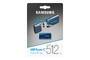 SAMSUNG USB Type-C 512GB 400MB/s Lesen 110 MB/s Schreiben kompakter USB 3.2 Gen1 Flash Blue (MUF-512