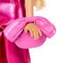 Mattel Barbie Deluxe Style-Modepuppe #5 in rosafarbenem Metallic-Outfit mit Korsett-Top und Accessoi