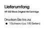 HP Inc. HP 302      Schwarz             Tintenpatrone 3,5ml (F6U66AE)