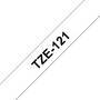 Brother SCHRIFT SCHWARZ / BAND TRANSP. (TZE121 PRÄGEBAND 9MM)