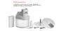 UNOLD ESG 6500 - Immersion blender - Gray - Transparent - White