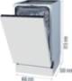 Gorenje Großgeräte GESCHIRRSPÜLER VOLLINTEG. 45CM (GV520E10          WS)
