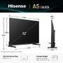 Hisense Braunware FERNSEHER 32Z QLED FHD SM-TV (32A5Q)
