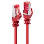 LINDY Basic Cat.6 S/FTP Kabel, rot, 5m Patchkabel (47366)