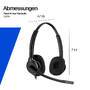 HP Poly Mission 415 Monaural USB Wired Headset Classic Bulk WW (C01A9A6#AC3)