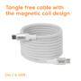Club 3D Club3D Lifestyle USB-C Magnetisches Kabel 240W 2m weiß St/St (CAC-3032)