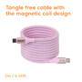 Club 3D Club3D Lifestyle USB-C Magnetisches Kabel 240W 2m rosa St/St (CAC-3031)
