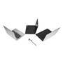 Kensington Universal 3-in-1 Keyed Laptop Lock - 1.8 m - Key - Carbon - Silver