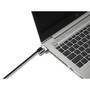 Kensington Universal 3-in-1 Keyed Laptop Lock - 1.8 m - Key - Carbon - Silver