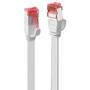 LINDY Patchkabel Cat6 U/FTP Flachband weiß 2.00m (47562)
