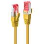 LINDY Cat.6 S/FTP Kabel, gelb, 5m Patchkabel (47766)