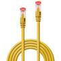 LINDY Cat.6 S/FTP Kabel, gelb, 5m Patchkabel (47766)