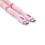 Club 3D Club3D Lifestyle USB-C Perlen-Kabel  PD60W,480Mbps 2m rosa retail (CAC-3010)